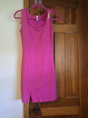 Popilush Hot Pink Tank Dress NWT